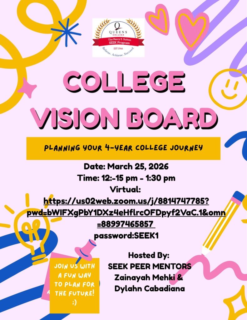 COLLEGE VISION BOARD