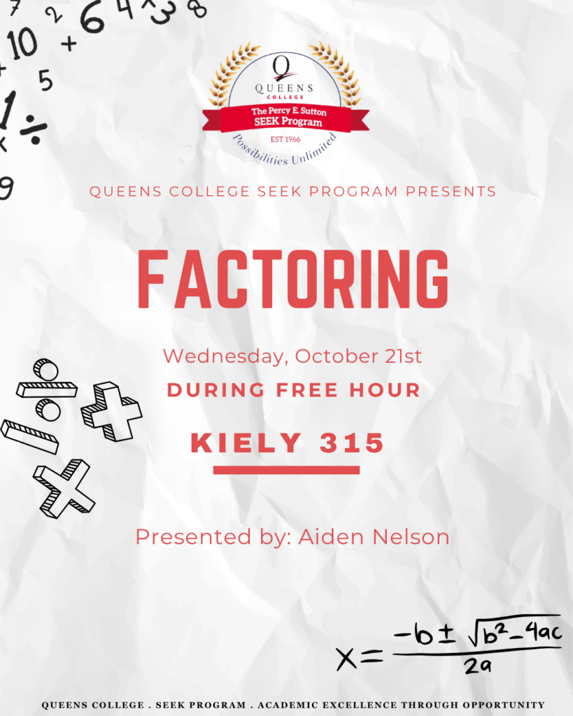 Factoring